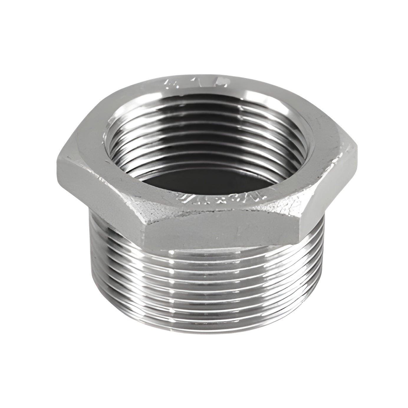 Bushing NPT de acero inoxidable