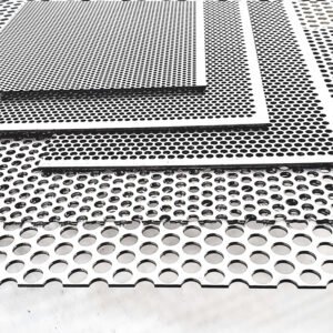 Láminas perforadas de acero inoxidable