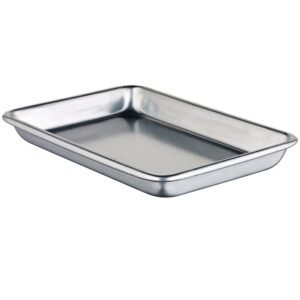 bandeja para hornear pequeña de aluminio